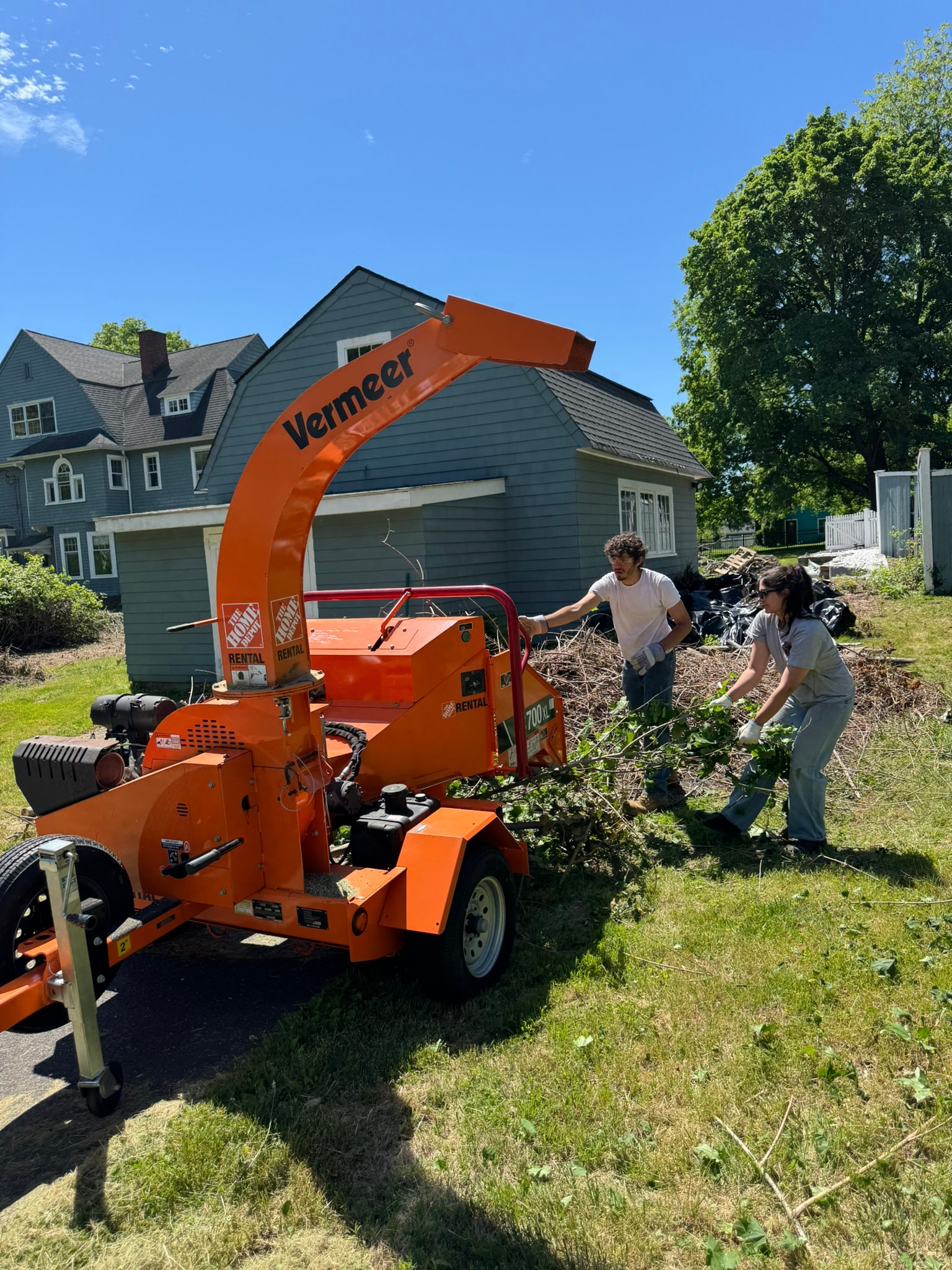 Chipper Crew at Work